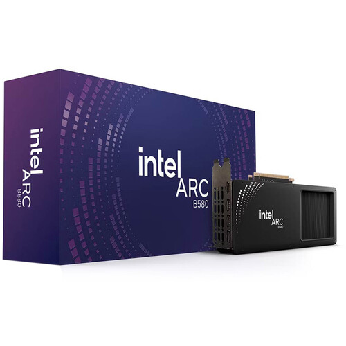 Intel Arc B580 Limited Edition Black 12GB GDDR6 Graphics Card