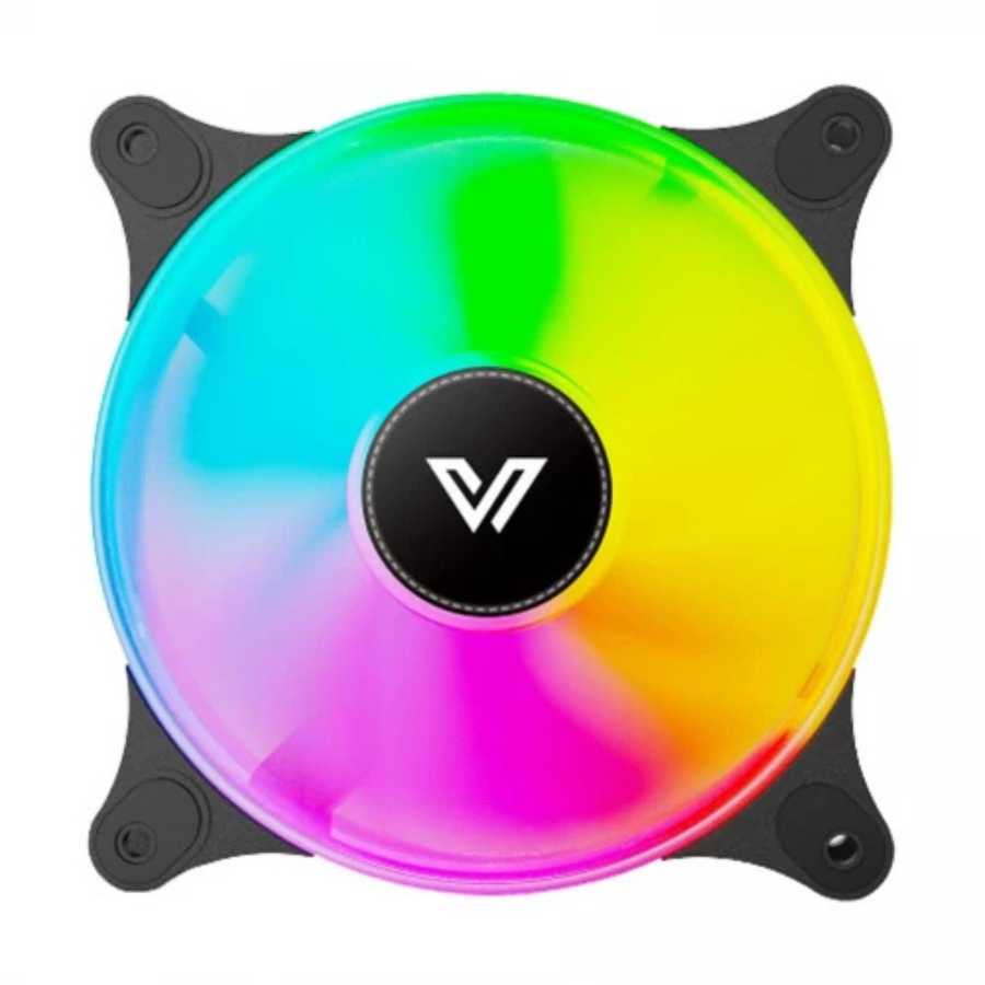 COMPRO CASING COOLING FAN RGB 6 (DC FAN)/ VALUE TOP 1292RGB 12CMSINGLE RGB FAN