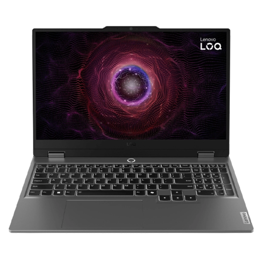 LENOVO LOQ 15ARP9 RYZEN 5-7235HS 7TH GEN, 12GB RAM, 512GB SSD, 15.6 INCH FHD 144Hz, 4050 US, BACKLIT, LUNA GREY, WIN11, US PLUS LAPTOP